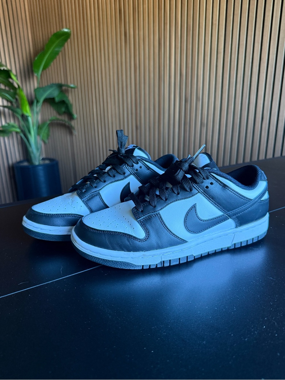 Nike Dunk Low Panda Two-Tone Black/White Sneakers